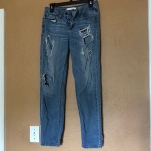 Eunina blue ripped jeans size 7 juniors